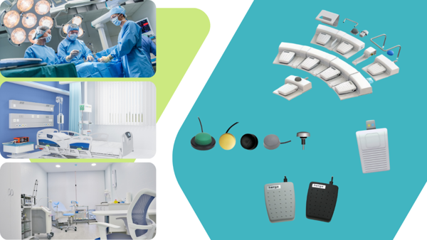 interruptores médicos Interruptores Médicos Herga con certificación UL 60601-1