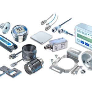 Accesorios industriales para encoders y sensores en sistemas de automatización industrial