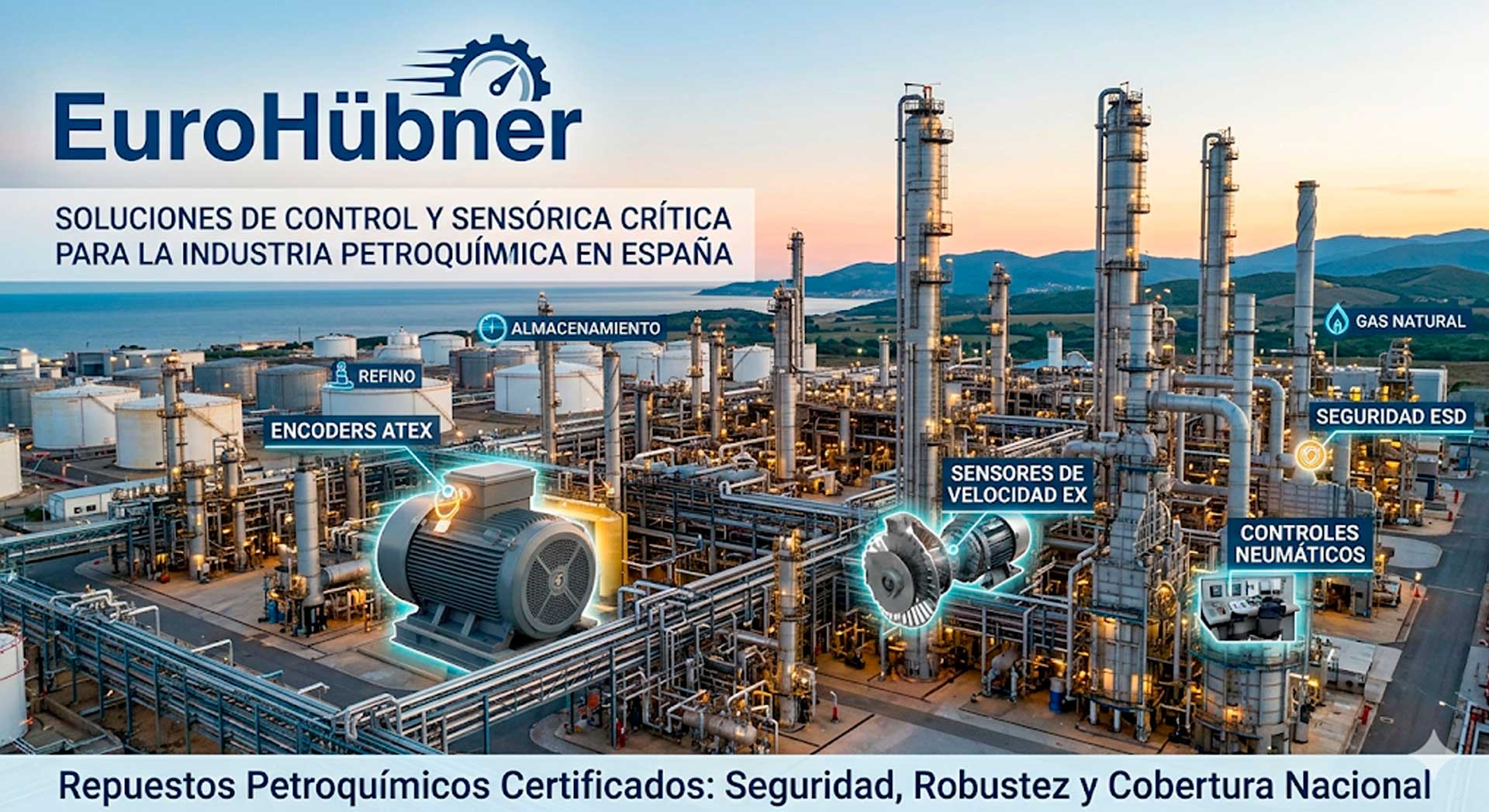 Repuestos para empresas petroquímicas en España